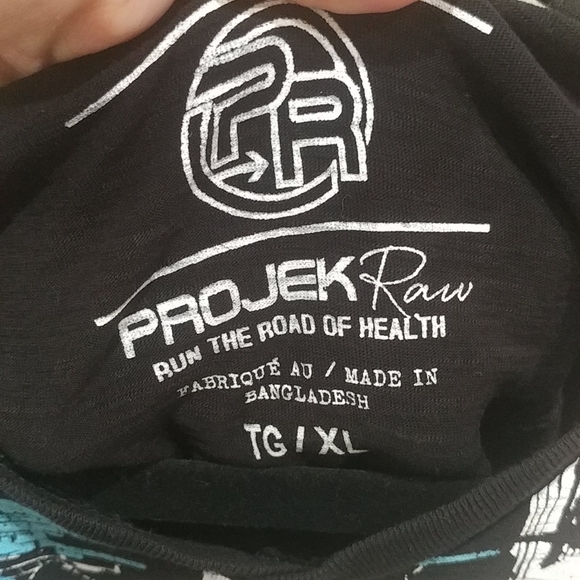 Project Raw Run The Road Of Health Shirt Black - Picture 3 of 4